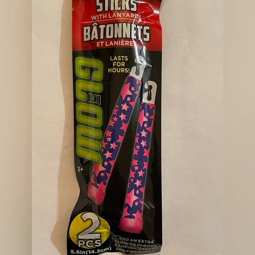 Unopened glow sticks